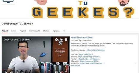Le site du jour : Qu&rsquo;est-ce que tu GEEKes ? | Freewares | Scoop.it