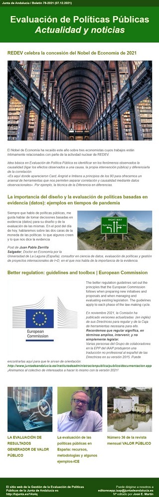Boletín nº78 de Evaluación de Políticas Públicas. Actualidad y noticias | Evaluación de Políticas Públicas - Actualidad y noticias | Scoop.it
