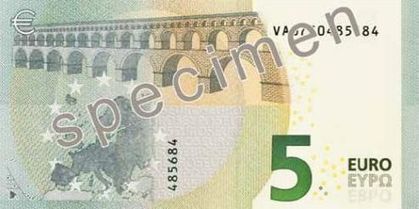 Le nouveau visage du billet de 5 euros | La presse et la classe de fle | Scoop.it