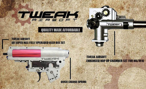 Tweak Airsoft Products At Godfather Airsoft - Popular Airsoft NEWS | Thumpy's 3D House of Airsoft™ @ Scoop.it | Scoop.it