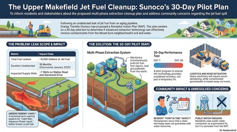 Sunoco Proposes 30-Day Trial of Its Proposed Cleanup for Jet Fuel in Upper Makefield Wells | Newtown News of Interest | Scoop.it