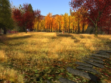 Fall Colours, Cake, & Spare Change in Second Life | Second Life Destinations | Scoop.it