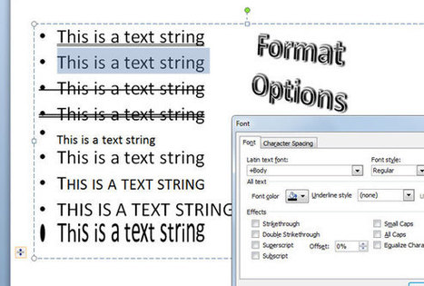 Cambiar las fuentes y efectos de letra en PowerPoint | plantillas-powerpoint.com | Presentaciones PowerPoint | Scoop.it