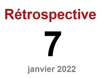 Rétrospective n°7 - Janvier 2022
