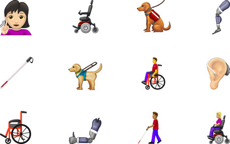 New emoji include people with disabilities | Creative teaching and learning | Scoop.it