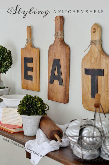 25 Ideas Para Decorar La Pared De La Cocina D