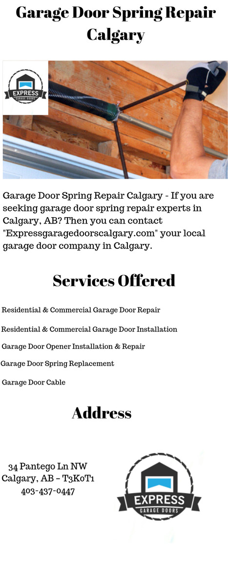 Express Garage Doors Calgary Scoop It