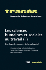 #19/2019 Les sciences humaines et sociales au travail (ii): Que faire des données de la recherche ? | Parution d'ouvrages | Scoop.it