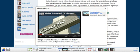 Google Related, contenidos relacionados con lo que est&aacute;s viendo en tu navegador | google + y google apps | Scoop.it
