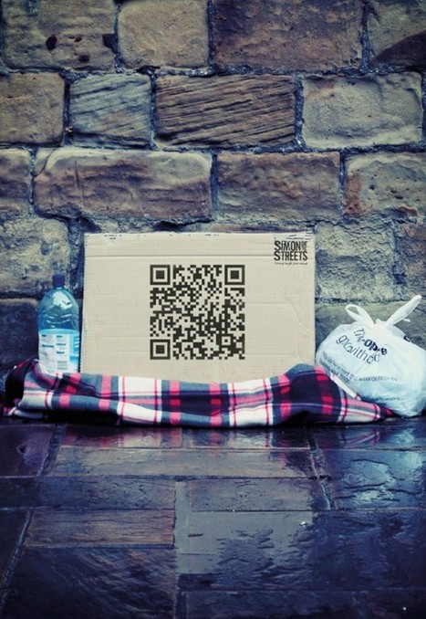 QR Clochard : faire un don en un scan ! - via Paperplane | De la bonne utilisation des QR-Codes | Scoop.it