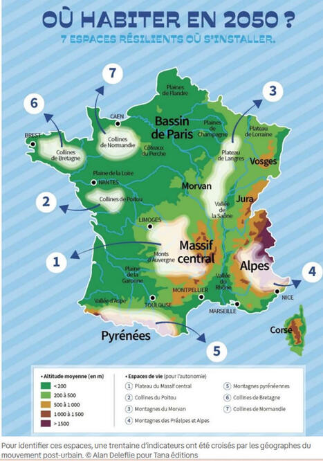 Face aux canicules de plus en plus intenses, le g&eacute;ographe Guillaume Faburel invite &agrave; repenser nos lieux de vie pour les prochaines d&eacute;cennies en privil&eacute;giant sept territoires r&eacute;silients : les collin... | Nancy, Lorraine | Scoop.it