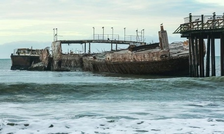 Cement ship shifting at Seacliff Beach | Coastal Restoration | Scoop.it