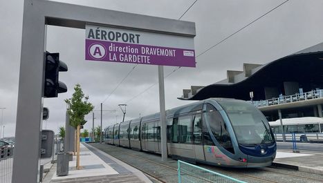 Prolongement du tramway&nbsp;A vers l'a&eacute;roport de Bordeaux&nbsp;: un bon bilan, trois mois apr&egrave;s l'inauguration | Vivre et s'installer &agrave; Bordeaux et en Gironde | Scoop.it