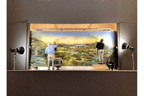 Les visiteurs du mus&eacute;e d&rsquo;art de Saint-Louis peuvent assister &agrave; la restauration d&rsquo;une peinture panoramique monumentale &ndash; | Tourisme Culturel & Ev&eacute;nementiel | Scoop.it