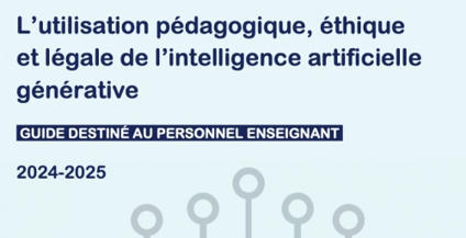 Intelligence artificielle générative au service de l’humain en éducation - Educavox, Ecole, pédagogie, enseignement, formation | ASTUTICE EN FLE | Scoop.it