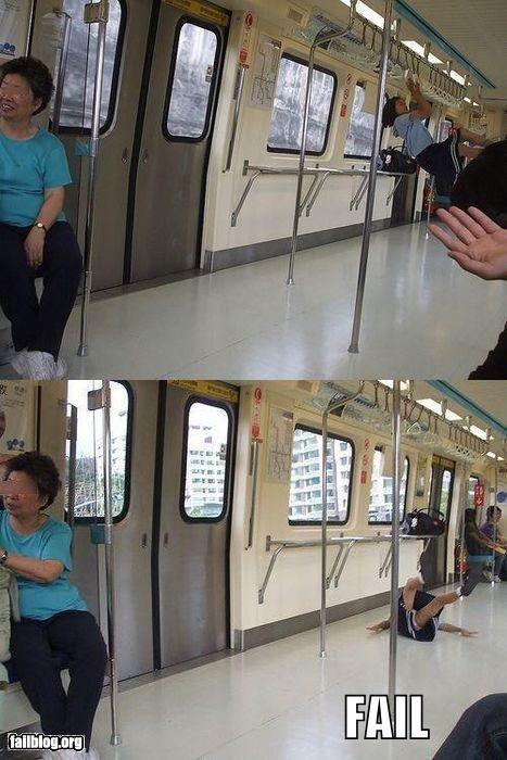 Showing Off on the Subway FAIL - Epic Fail Funny Videos and Funny ... | Fail | Scoop.it