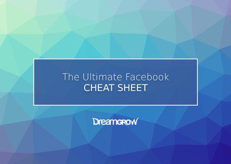 Facebook Cheat Sheet: All Sizes and Dimensions 2017 | Education 2.0 & 3.0 | Scoop.it