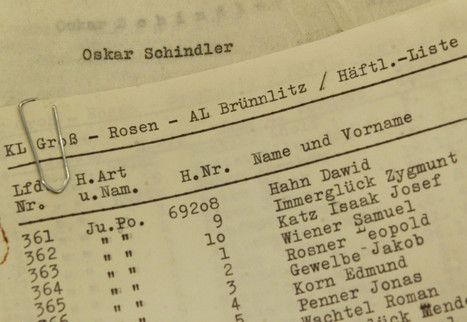 Original Schindler's List To Be Auctioned Off On eBay | scitechno | Scoop.it
