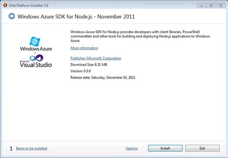 Web App With Express - Windows Azure | Nodejs-code | Scoop.it