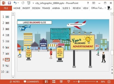 Animated City Infographic PowerPoint Template | PowerPoint Presentation | PowerPoint presentations and PPT templates | Scoop.it
