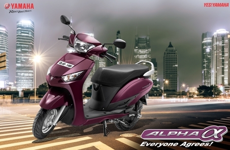Maxabout Scooters: Yamaha Alpha | Maxabout Motorcycles | Scoop.it