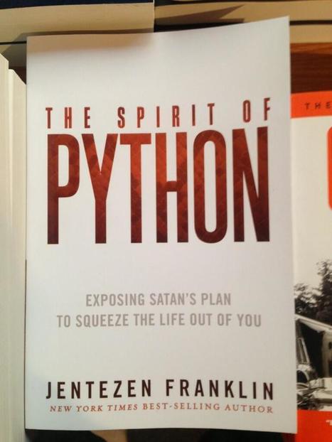 I KNEW Python was bad to program in, now i know why: Satan! @steveklabnik | fun for geeks | Scoop.it