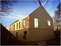 Une maison en bois massif montée en quatre jours | Build Green, pour un habitat écologique | Scoop.it