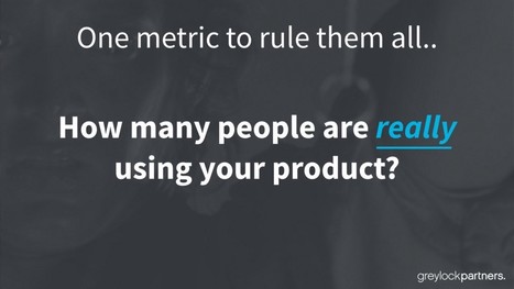 The Only Metric That Matters | Ideas for entrepreneurs | Scoop.it