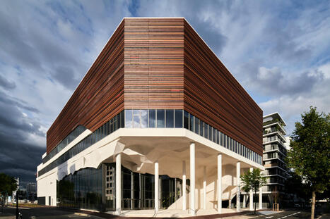 Centre sportif et culturel Camille Muffat signé Rudy Ricciotti | Architecture - Construction | Scoop.it