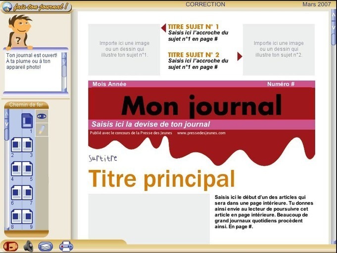 Une journal. Un Journal. Télé-Journal французская программа. C'est le Journal interessant