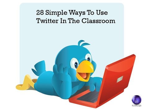28 Simple Ways To Use Twitter In The Classroom | Connecting with technology-ICT for university educators. | Scoop.it