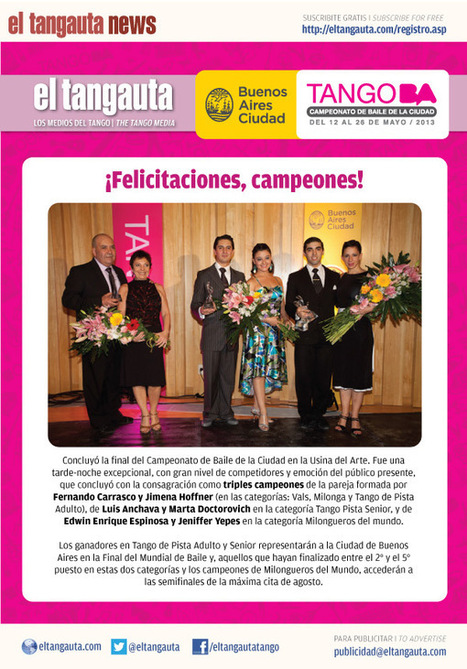 Buenos Aires: Los campeones de la ciudad | Mundo Tanguero | Scoop.it