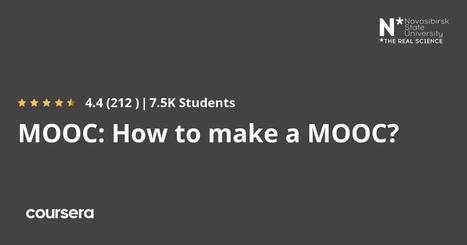 MOOC: How to make a MOOC? | MOOCs, SPOCs and next generation Open Access Learning | Scoop.it