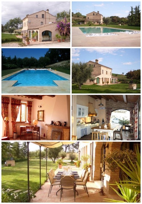 Best Le Marche Accommodation: Farmhouse, Mogliano | Vacanza In Italia - Vakantie In Italie - Holiday In Italy | Scoop.it