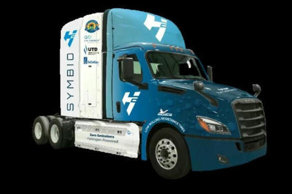 Un prototype de camion hydrogène français présenté aux États-Unis