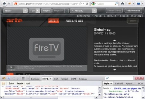 FireHbbTV : HbbTV development add-on for Firefox | Dev Breakthroughs | Scoop.it
