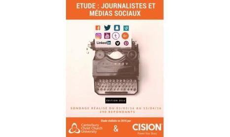 Infographie : l&rsquo;usage des r&eacute;seaux sociaux par les journalistes selon Cision | Offremedia | Tendances, technologies, m&eacute;dias & r&eacute;seaux sociaux : usages, &eacute;volution, statistiques | Scoop.it