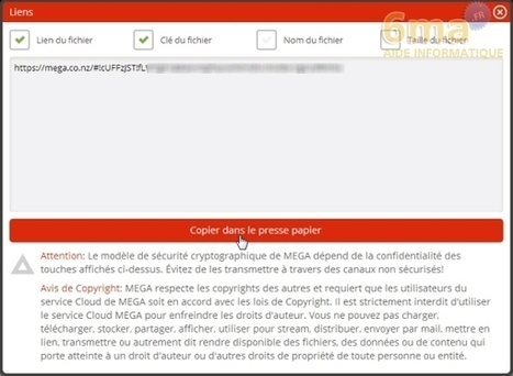 Mega : Comment stocker et partager des fichiers en ligne ? | T&eacute;l&eacute;charger et &eacute;couter le Web | Scoop.it