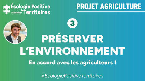 Agriculture et préservation de l'environnement | Re Re Cap | Scoop.it