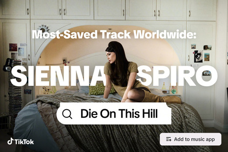 TikTok says 'Add to Music App' has sparked 6bn track saves in last year | Hypebot &bull; new music industry, music marketing & music tech news from across the web | Scoop.it