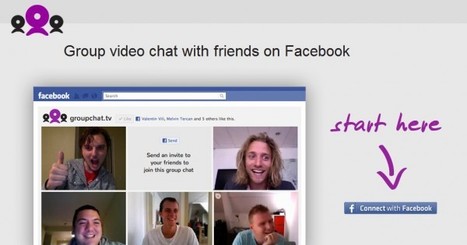 Groupchat &ndash; Videoconferencia en grupo dentro de Facebook | Aplicaciones y Herramientas . Software de Dise&ntilde;o | Scoop.it