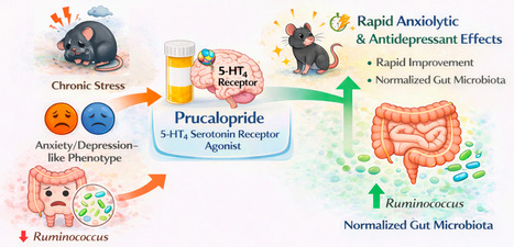 Un m&eacute;dicament d&eacute;j&agrave; prescrit contre la constipation montre des effets rapides contre l&rsquo;anxi&eacute;t&eacute; et la d&eacute;pression | Life Sciences Universit&eacute; Paris-Saclay | Scoop.it
