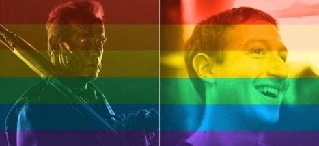 Et si le filtre arc-en-ciel sur les photos de profil &eacute;tait une autre exp&eacute;rience men&eacute;e par Facebook? | Tendances, technologies, m&eacute;dias & r&eacute;seaux sociaux : usages, &eacute;volution, statistiques | Scoop.it