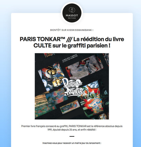 Pré-vente du livre Paris Tonkar | Les créations de Tarek | Scoop.it