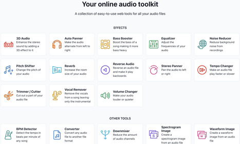 Online #Audio Toolkit | Digital Delights for Learners | Scoop.it