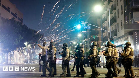 LA protests live: Trump orders Marines to the city in additional deployment as unrest calms | 1Uutiset - Lukemisen tähden | Scoop.it