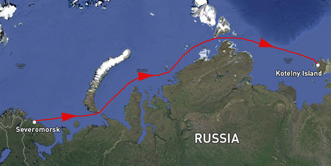 La mission de présence en Arctique de la Task Force navale russe conduite par le Pyotr Veliky | Newsletter navale | Scoop.it
