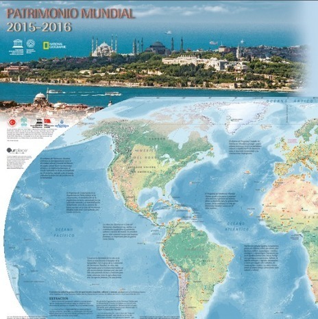 Descarga gratis el mapa del Patrimonio Mundial de la UNESCO | History 2[+or less 3].0 | Scoop.it