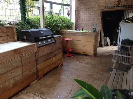 My "Bar & Grill" Made Out Of Recycled Pallets | 1001 Pallets ideas ! | Scoop.it