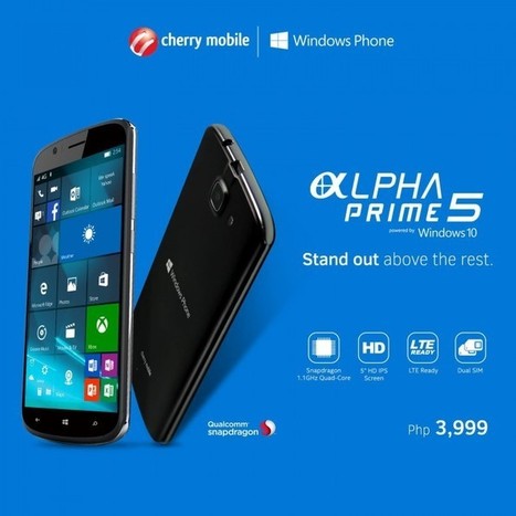 Cherry Mobile Alpha Prime 5 With Windows 10 Now Official at Php3,999 | NoypiGeeks | Philippines' Technology News, Reviews, and How to's | Gadget Reviews | Scoop.it
